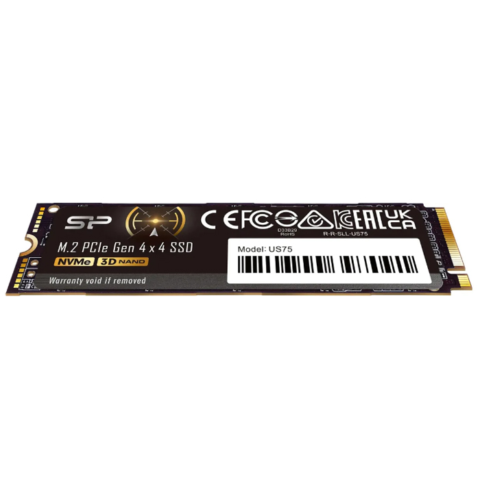 Накопитель SSD M.2 PCI-E  1000Gb Silicon Power US75 (600 TBW) SP01KGBP44US7505 7000/6000MBs, 1 500