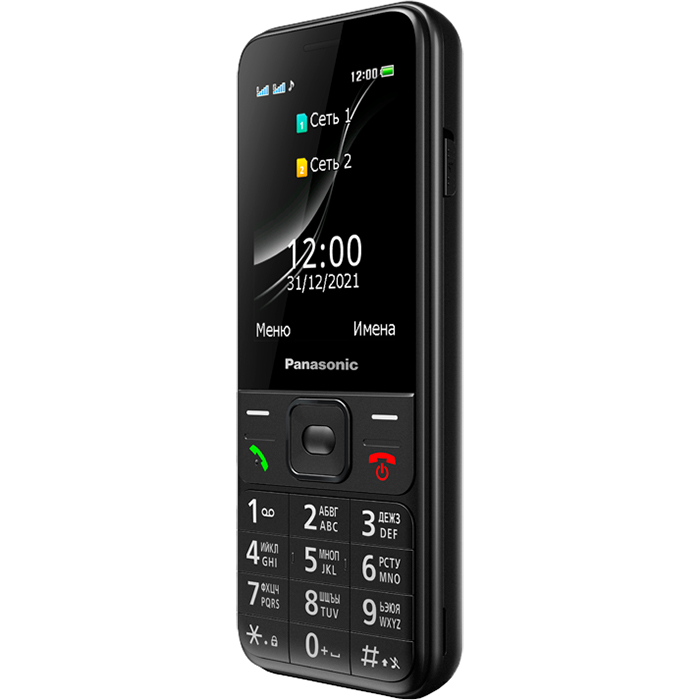 Мобильный телефон Panasonic TF200 чёрный (KX-TF200RUB)