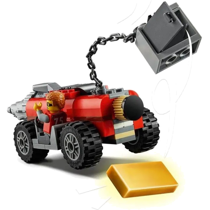 Конструктор LEGO City 60273 Полицейская погоня за бурильщиком