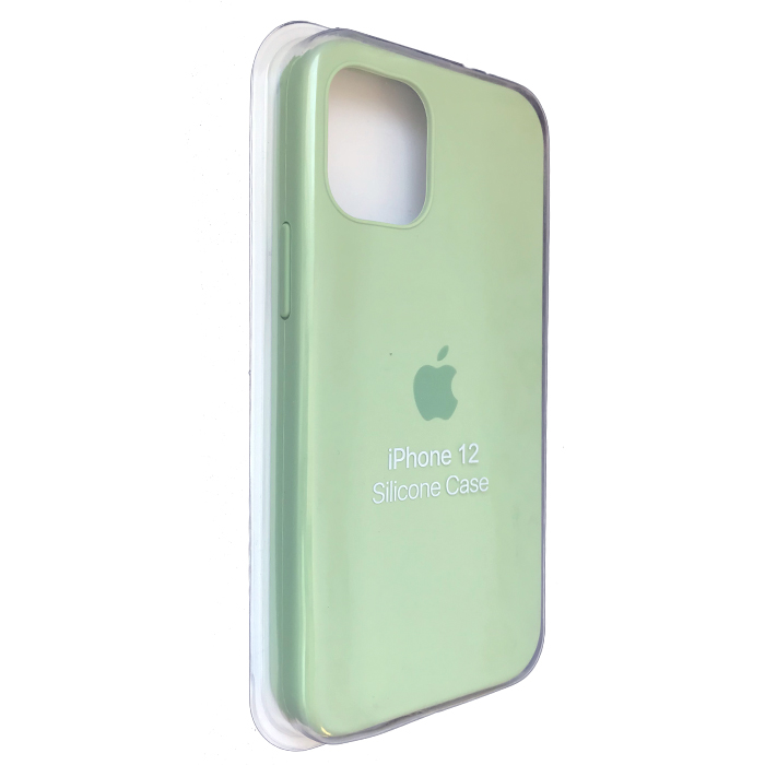 накладка для iPhone 12 mini Silicone Case (Оливковый)