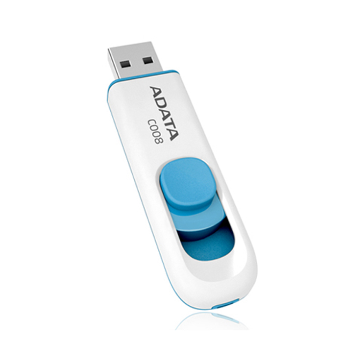 Флешка 32GB A-Data USB2.0 AC008 (AC008-32G-RWE) White/Blue
