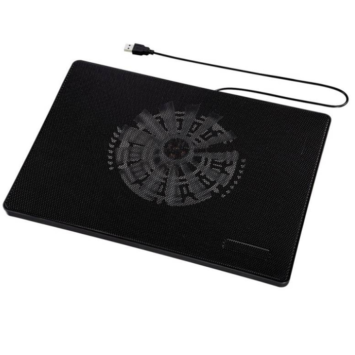 подставка охлаждение для ноутбука Hama Slim (00053067) black
