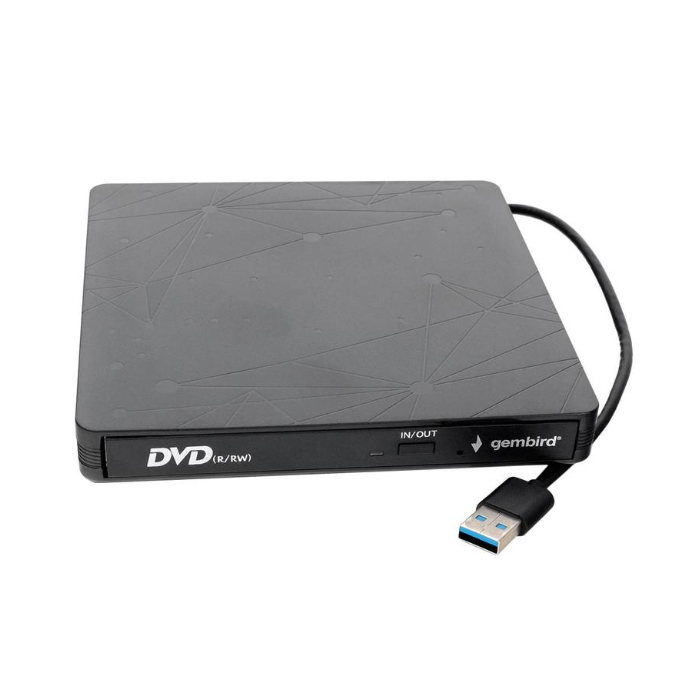 привод внешний Gembird DVD-USB-03  black