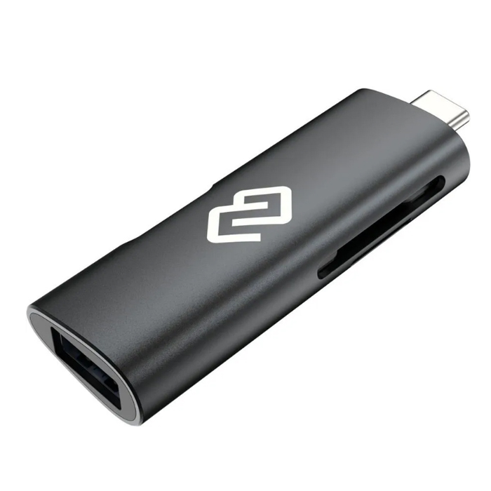 картридер Digma CR-СU2522-G
, серый