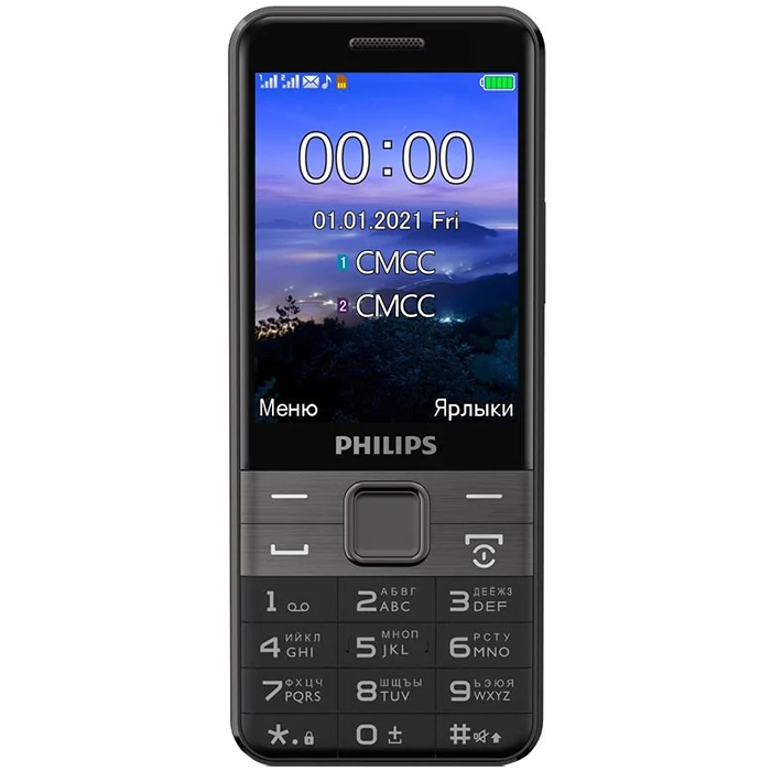 Телефон Philips Xenium E590 (Black) 867000176127