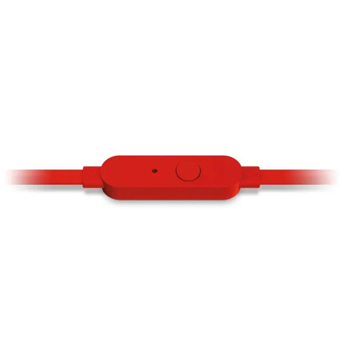 Наушники внутриканальные JBL T110 с микрофоном, 3.5мм, красный (JBLT110RED)