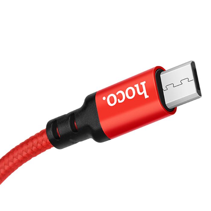 Micro USB - кабель 2.0m Hoco (Red) X-14 6957531062912