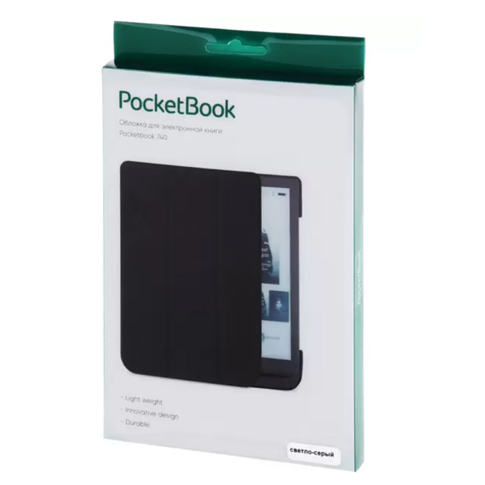чехол для книги PocketBook 740 (серый) PBC-740-DGST-RU