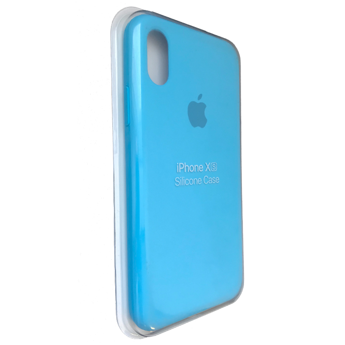 накладка Silicone Case для iPhone X/XS (Морской горизонт)