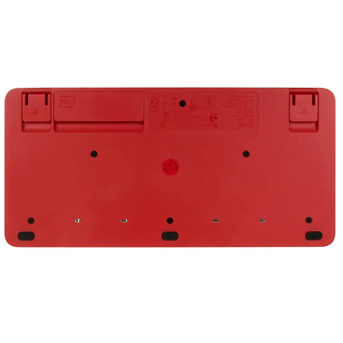 комплект беспроводной клавиатура и мышь Logitech Wireless Desktop Combo MK240 (920-008212
) White