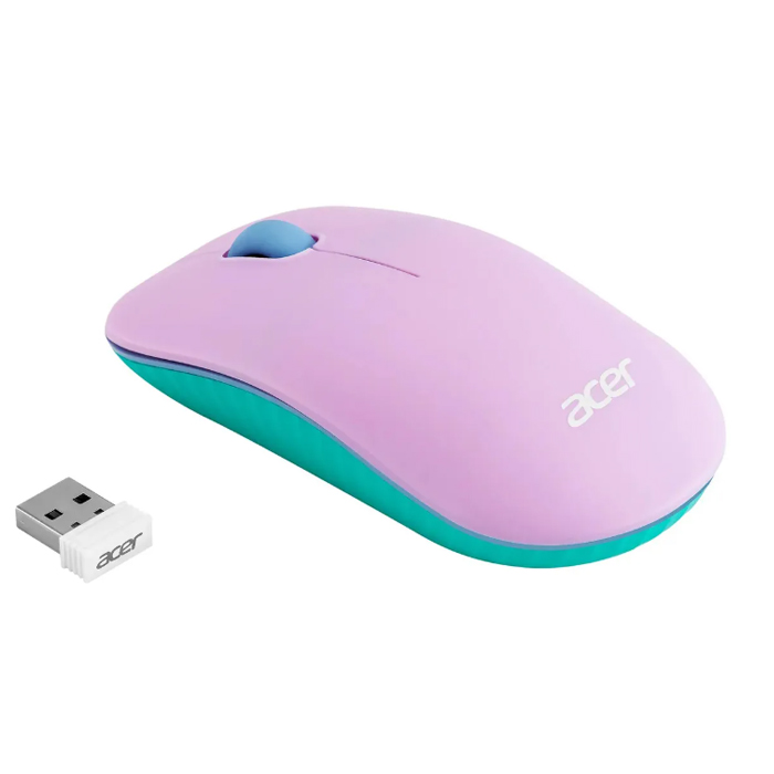 мышь беспроводная Acer OMR200 (ZL.MCEEE.021) фиолетовый