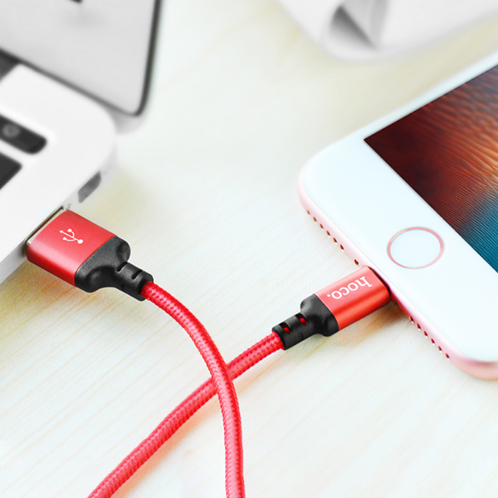 Micro USB - кабель 2.0m Hoco (Red) X-14 6957531062912