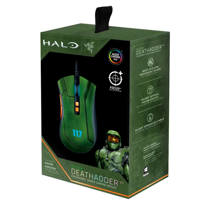 Игровая мышь Razer DeathAdder V2 HALO Infinite [RZ01-03210300-R3M1]