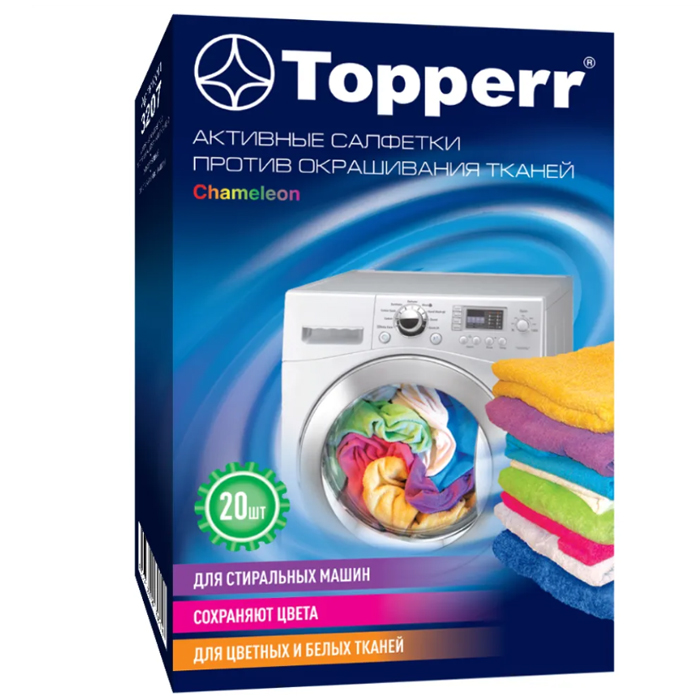 Стартовый набор Topperr для стиральной машины 6 в 1, 6 предметов.