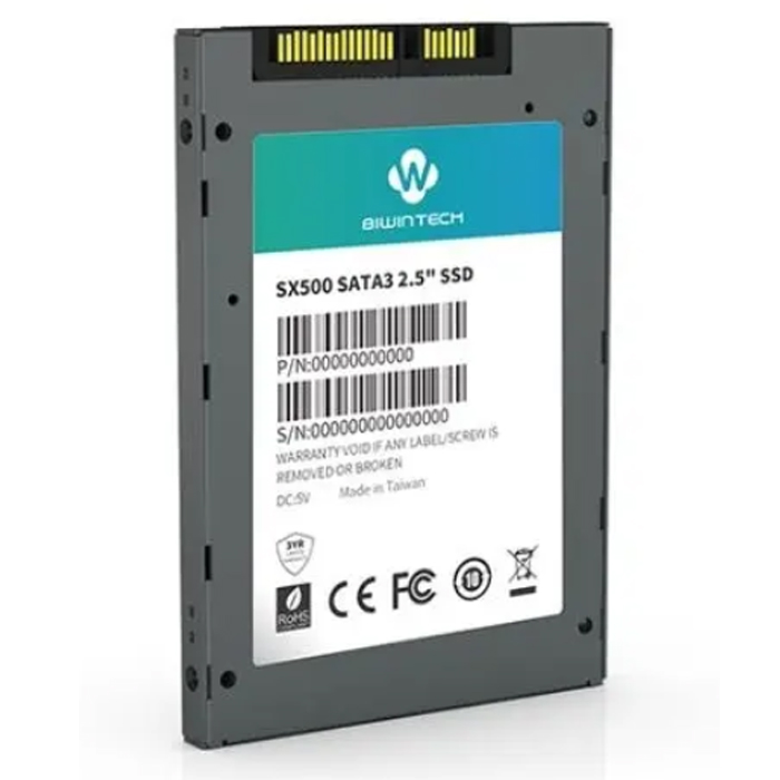 Накопитель SSD 2.5"  512Gb  Biwintech SX500 Series 52S3A9Q#G
