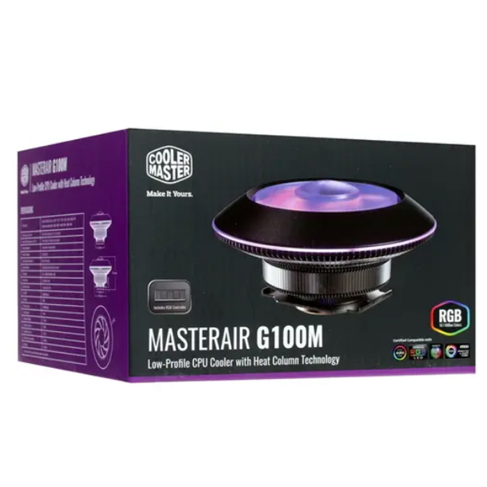 кулер Cooler Master MASTERAIR G100M RGB LED (MAM-G1CN-924PC-R1)