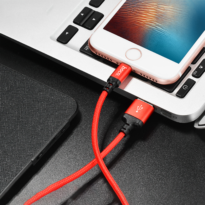 Micro USB - кабель 2.0m Hoco (Red) X-14 6957531062912