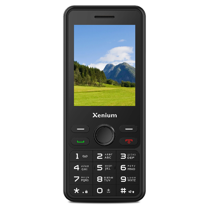 XENIUM Мобильный телефон Х280, черный 2078681