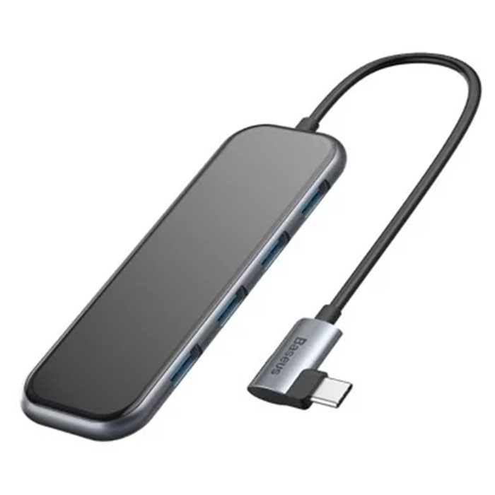 USB концентратор Baseus Multi-functional HUB (CAHUB-EZ0G
) Grey