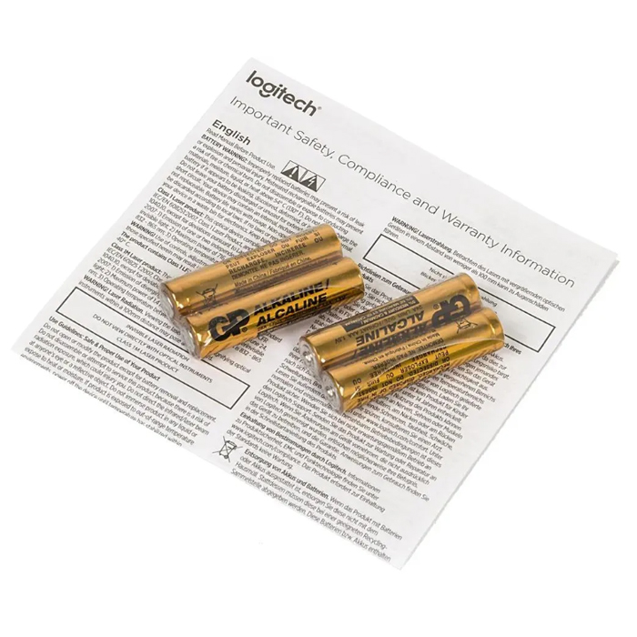 комплект беспроводной клавиатура и мышь Logitech Wireless Desktop Combo MK240 (920-008212
) White