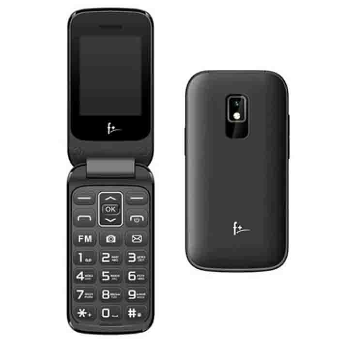 F+ Мобильный телефон Flip 280, черный