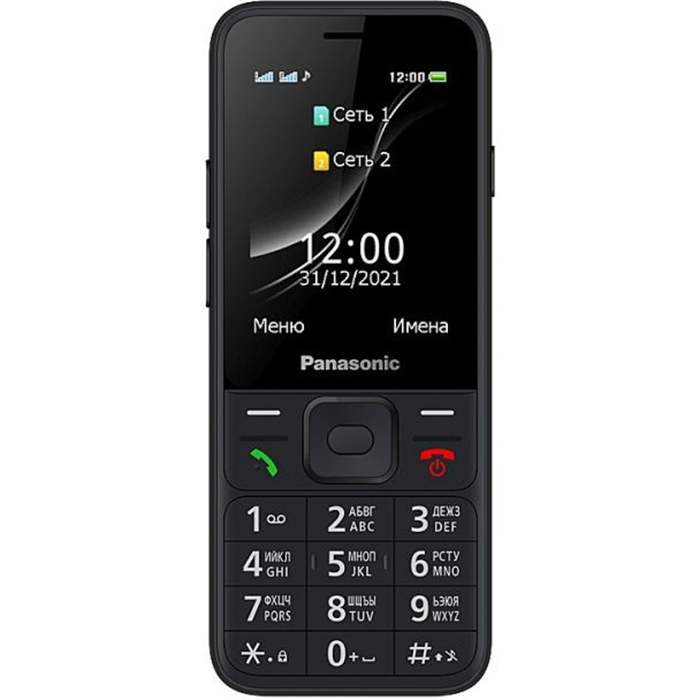 Мобильный телефон Panasonic TF200 чёрный (KX-TF200RUB)