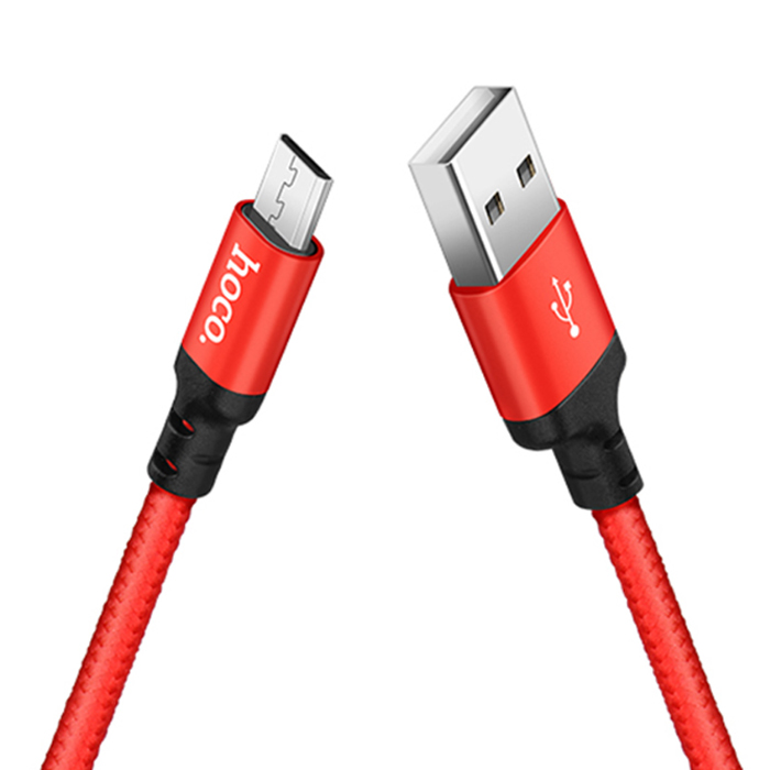 Micro USB - кабель 2.0m Hoco (Red) X-14 6957531062912