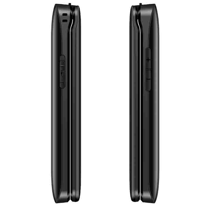 F+ Мобильный телефон Flip 280, черный