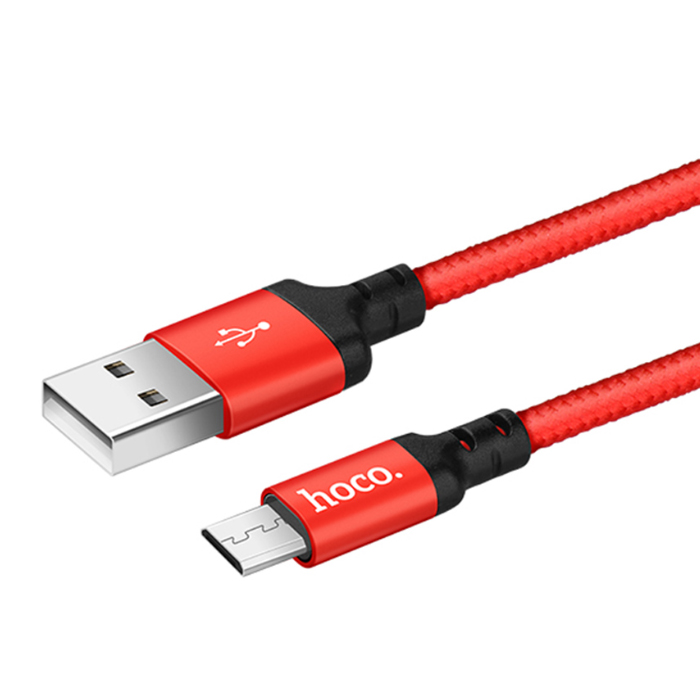 Micro USB - кабель 2.0m Hoco (Red) X-14 6957531062912