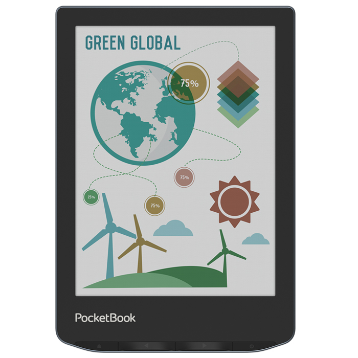 Электронная книга PocketBook 634 Verse Pro Color Stormy Sea (PB634K3-1-WW)