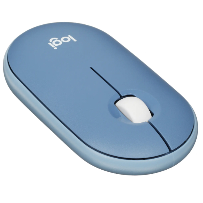 мышь Logitech Wireless Mouse M350 Blue (910-006655)