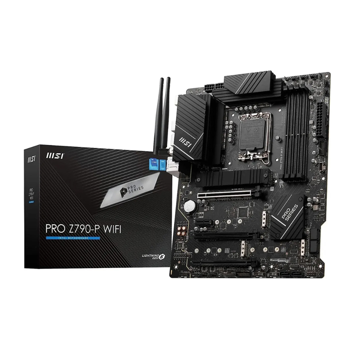 Материнская плата MSI PRO Z790-P WIFI (ATX) WiFi DDR5 x4/ SATA x6/M.2x4/ PCI-E*16 x3,PCI-E*1/ USB x7