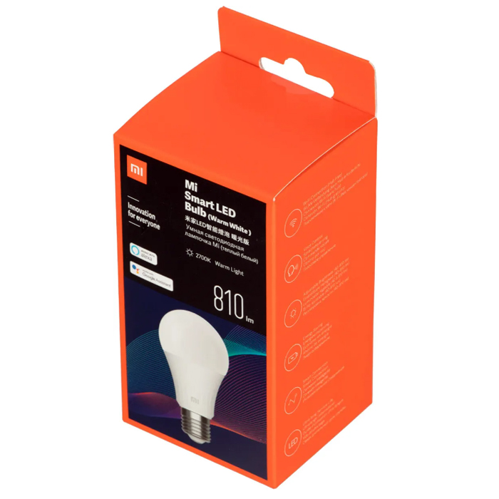 Умная лампочка Mi Smart LED Bulb (Warm White) (GPX4026GL)