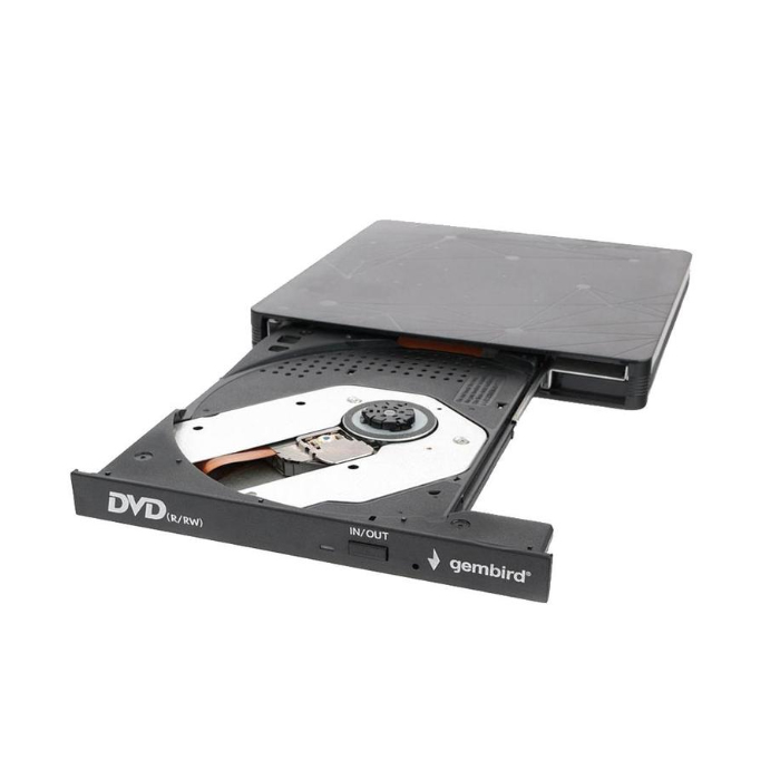 привод внешний Gembird DVD-USB-03  black