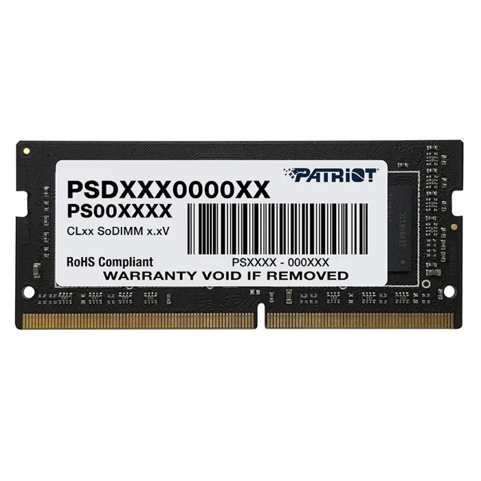 КПК~ Модуль памяти DDR4 SO-DIMM 16Gb PC25600 (3200MHz) Patriot