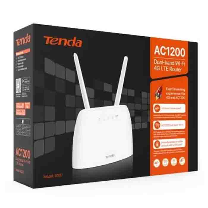 Wi-Fi роутер Tenda 4G07, белый с 3G/4G