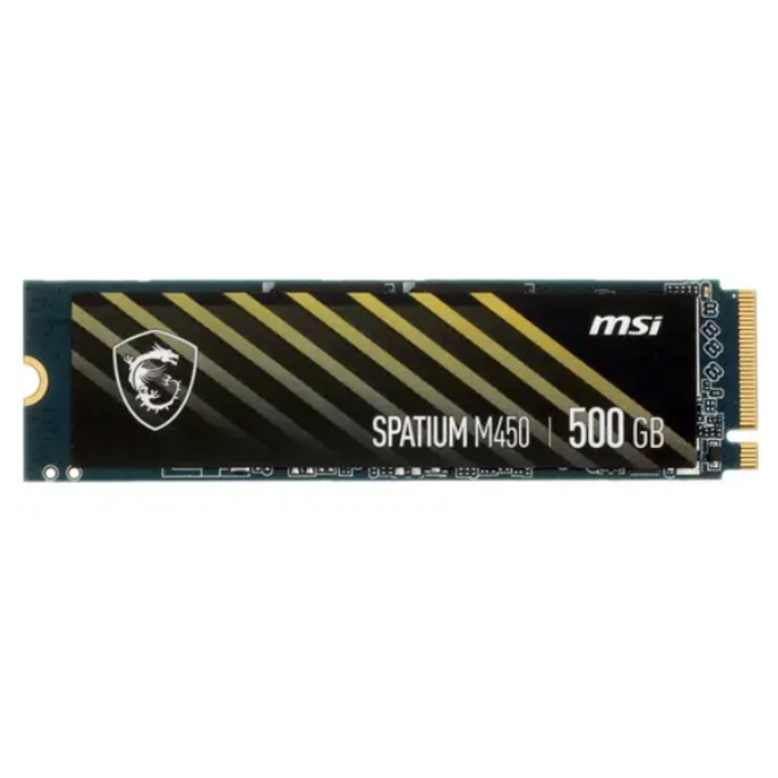 Накопитель SSD M.2 PCI-E   500Gb MSI SPATIUM M450 (300 TBW)  S78-440K220-P83