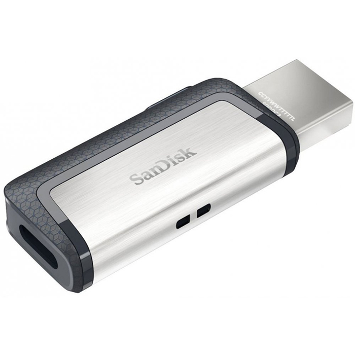 флеш накопитель 128Gb SanDisk Dual Drive Go USB Type-C (SDDDC3-128G-G46G) green
