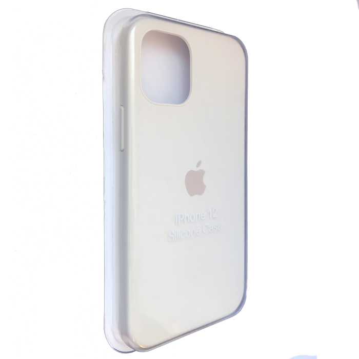 накладка для iPhone 12 mini Silicone Case (Молочный)