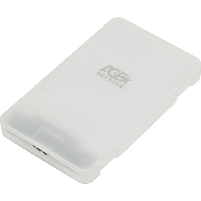 корпус для внешнего HDD AgeStar (3UBCP3)  White