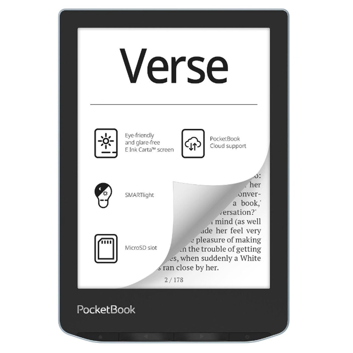 Электронная книга PocketBook 629 Verse Bright Blue (PB629-2-WW)