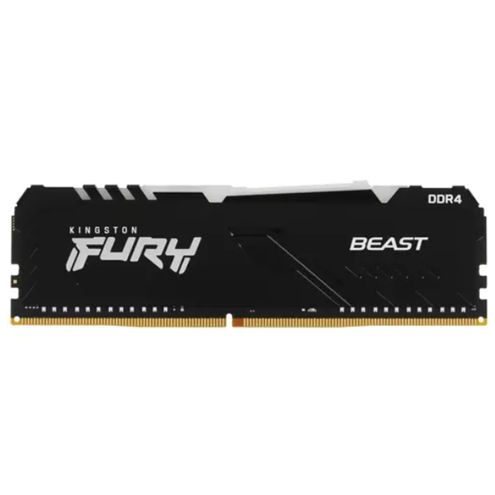 Модуль памяти DDR4 8Gb 3200MHz Kingston FURY Beast RGB KF432C16BBA/8