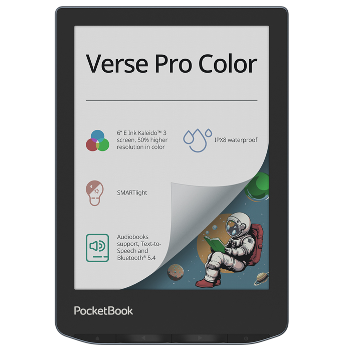 Электронная книга PocketBook 634 Verse Pro Color Stormy Sea (PB634K3-1-WW)