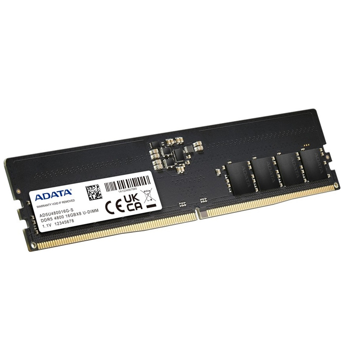DDR5 16Gb 4800MHz модуль памяти A-Data. AD5U480016G-S
