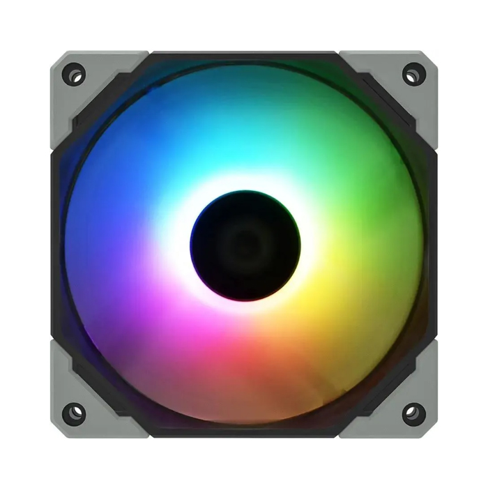 Кулер корпусной 120 мм ID-Cooling NO-12015-XT_ARGB Low Noise, супер-тонкий (4-pin PWM, 500-2000 об/м