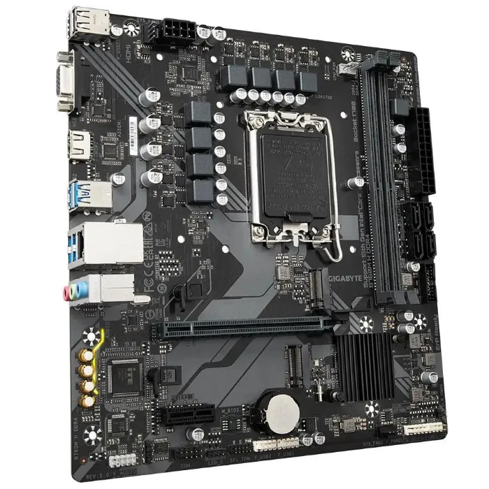 Материнская плата GigaByte B760M H DDR4 mATX  Intel 1700