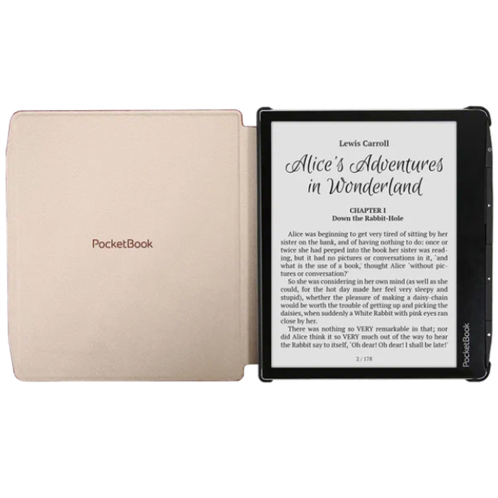 Чехол для книги PocketBook 700 Era коричневый, Shell (HN-SL-PU-700-BN-WW)