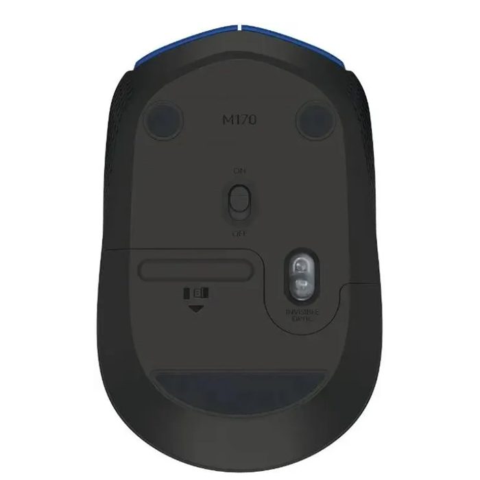беспроводная мышь Logitech M170 (
910-004647) Blue