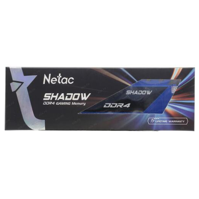 Модуль памяти DDR4 8Gb 3200MHz Netac Shadow BlueC16 NTSDD4P32SP-08B