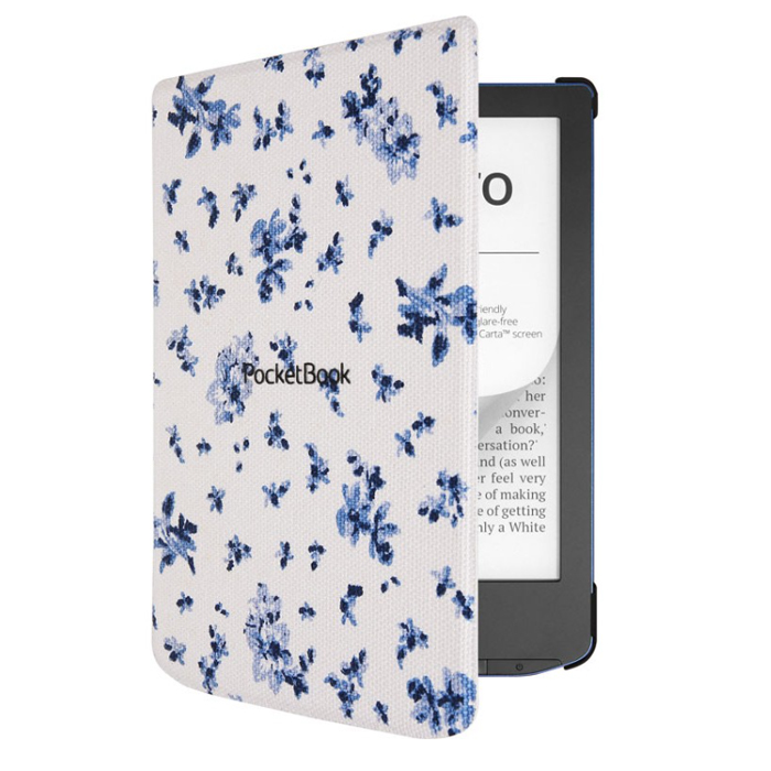 Чехол для книги  PocketBook 629, 634 Verse, Verse Pro цветы, shell (H-S-634-F-WW)